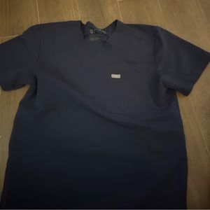 Figs Technical Collection Sets. Navy Blue.XS tops and pants